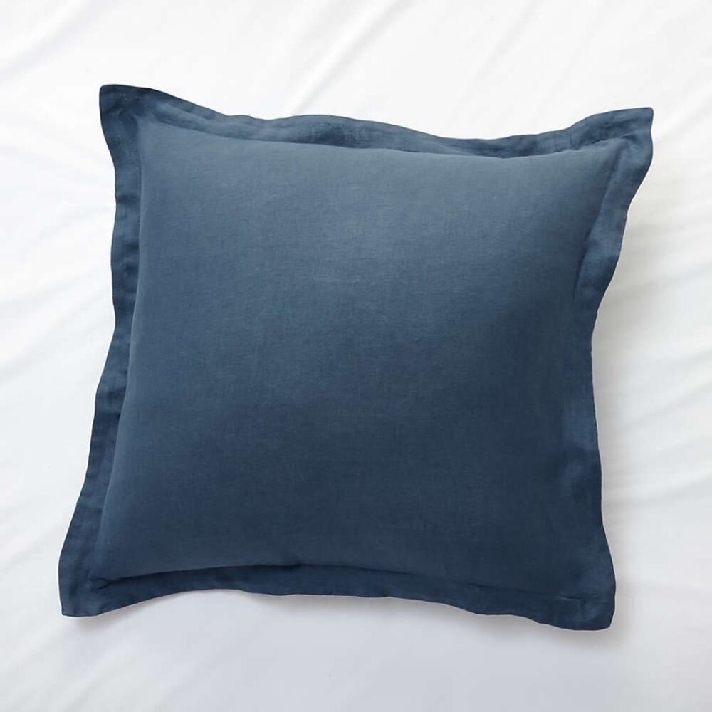 Crate & Barrel Lake Natural Hemp Fiber Euro Sham